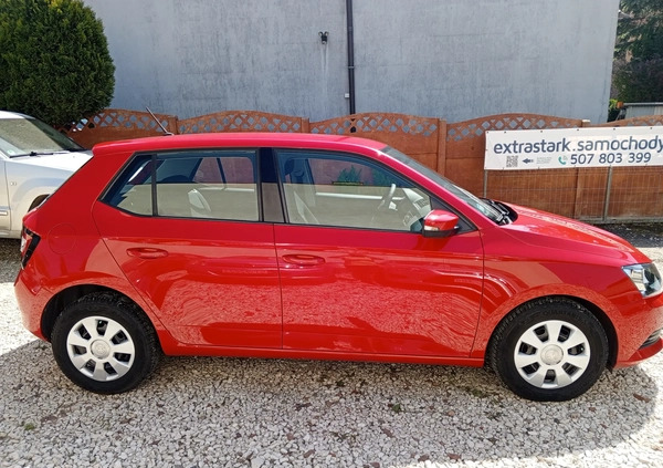 Skoda Fabia cena 35800 przebieg: 76000, rok produkcji 2015 z Nowogród Bobrzański małe 232